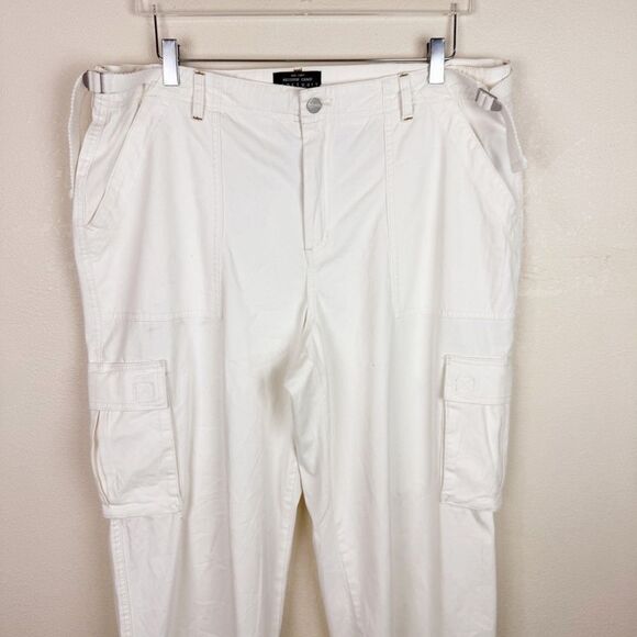 Sanctuary White Cargo Wide Leg Pants Size 1X - Picture 2 of 6